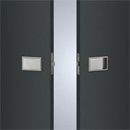 Flush Door Handle - 64×94mm - Stainless